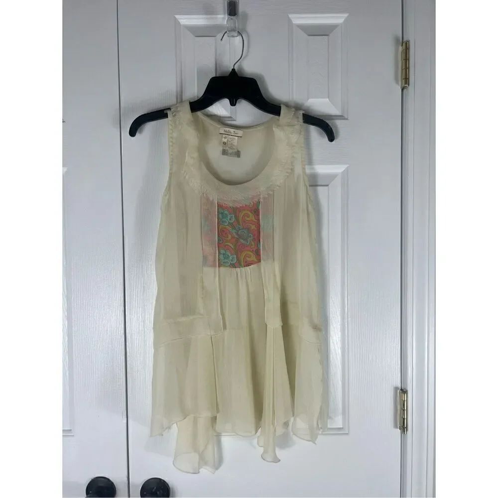 Matilda Jane Womens Sheer Tank Size Small